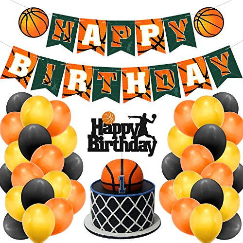 Basketball Birthday Party Supplies Set Decorations Basketball Theme