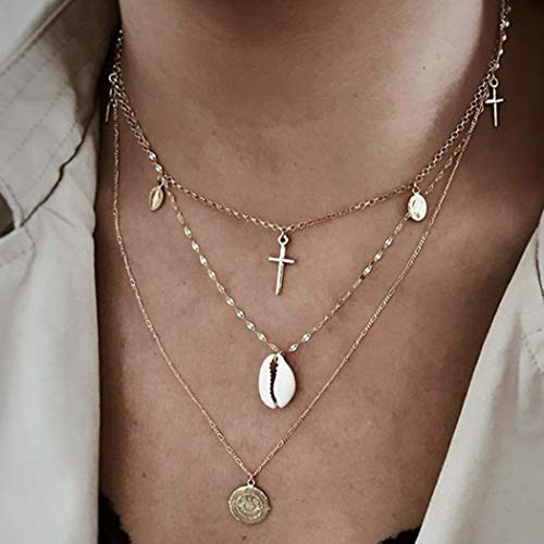 Favelo Boho Layered Shell Cross 