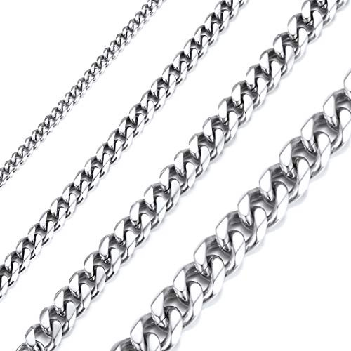 Men Women Cuban Link Chain Choker 