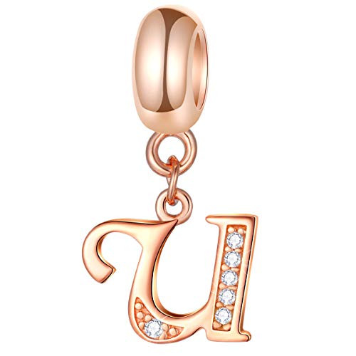 Emostar Letter U Charms Initial A Z 