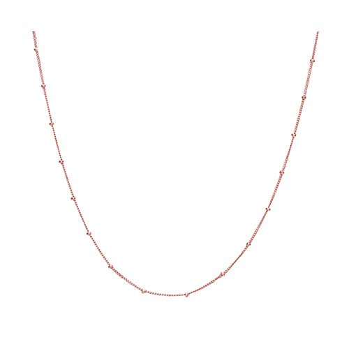 Rose Gold Plated Sterling Silver Choker 
