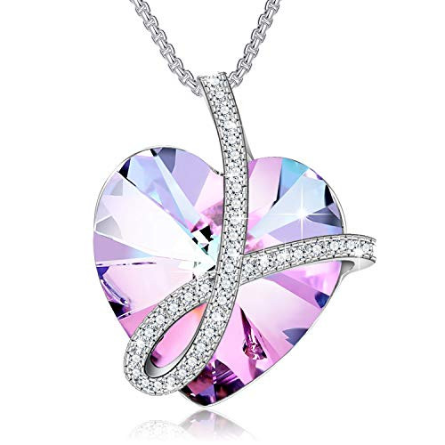 Forever Engraved Heart Pendant Necklace 