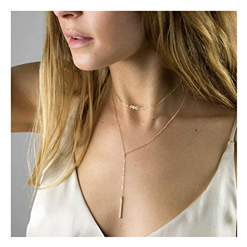 CanB Dainty Lariat Necklaces Delicate 