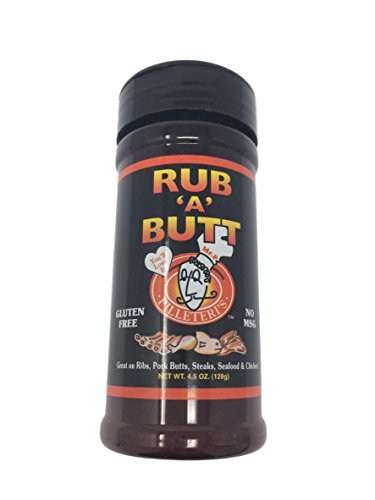 Pilleteri s Original Rub A Butt Seasoning 4-5 oz- Bottle ...