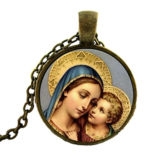 Jesus Antique Gold Chain 