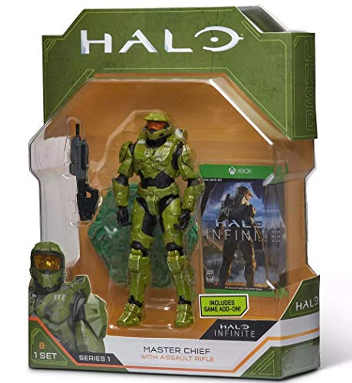 Jazwares WCT Halo Infinite World of Halo Master Chief 3-75 Scale Action ...