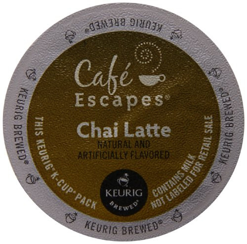 Cafe Escapes Chai Latte, K-Cup Portion 