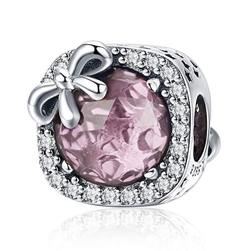 MUERDOU Birthstone Charm for Pandora 