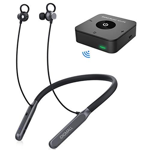 Avantree HT4186 Wireless Headphones Earbuds for TV Watching, Neckband