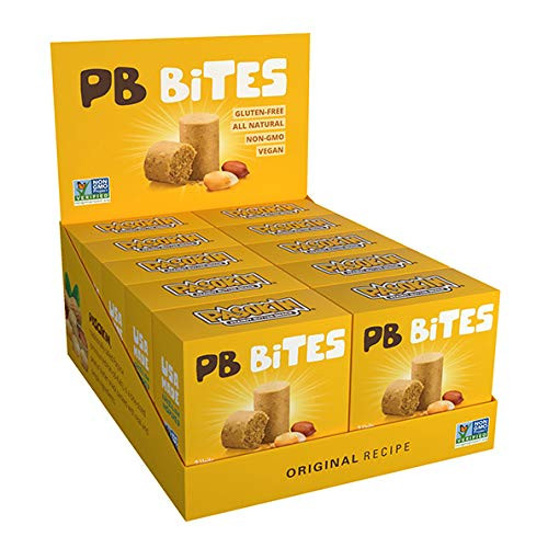 PASOKIN Natural Peanut Butter Snack Creamy PB Bites Gluten Free Vegan