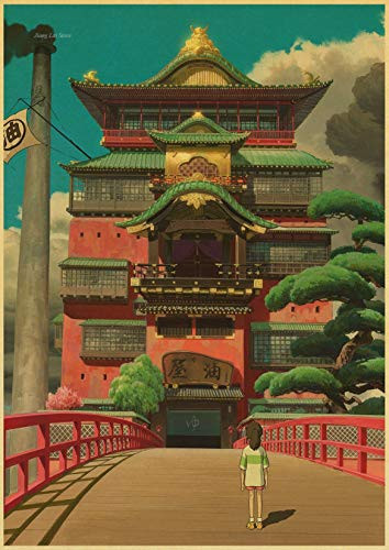 Spirited Away Vinyl Record Wall Clock