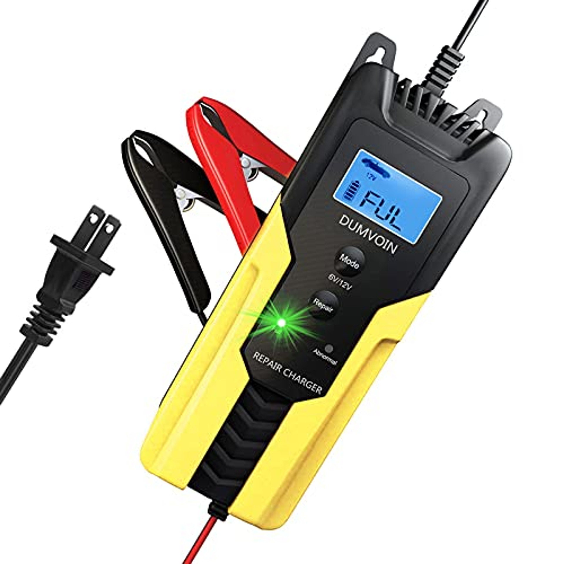 HOYOA 5 Amp Automatic Smart Charger 12V Battery Charger Car Battery