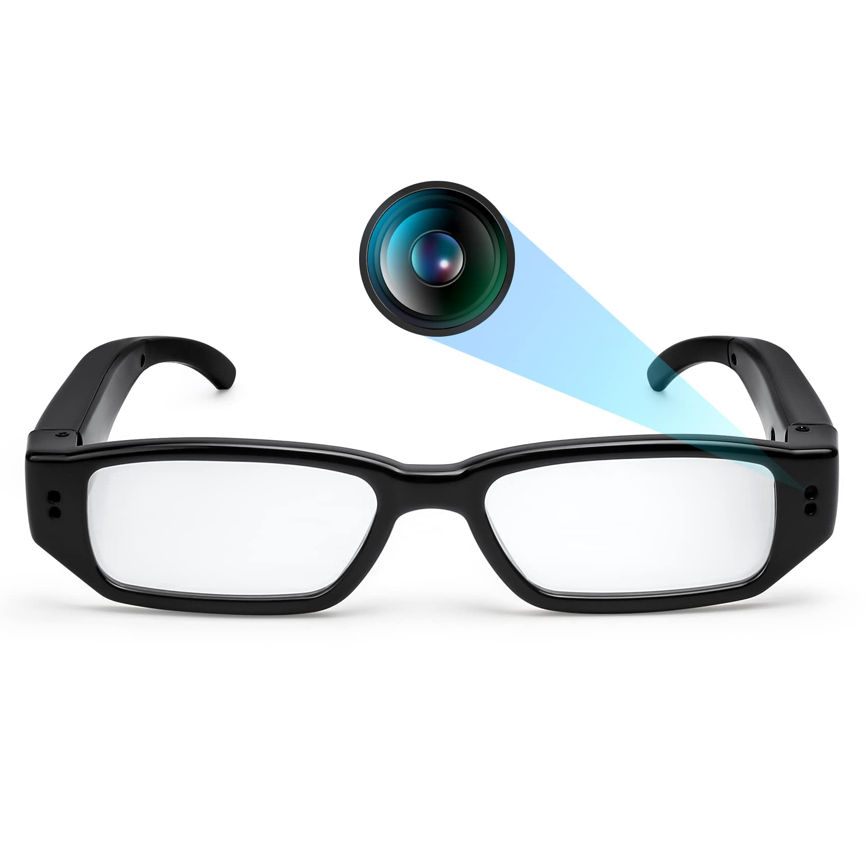 OIKSPY Spy Camera Glasses Video Glasses Camera 1080P Hidden Lens