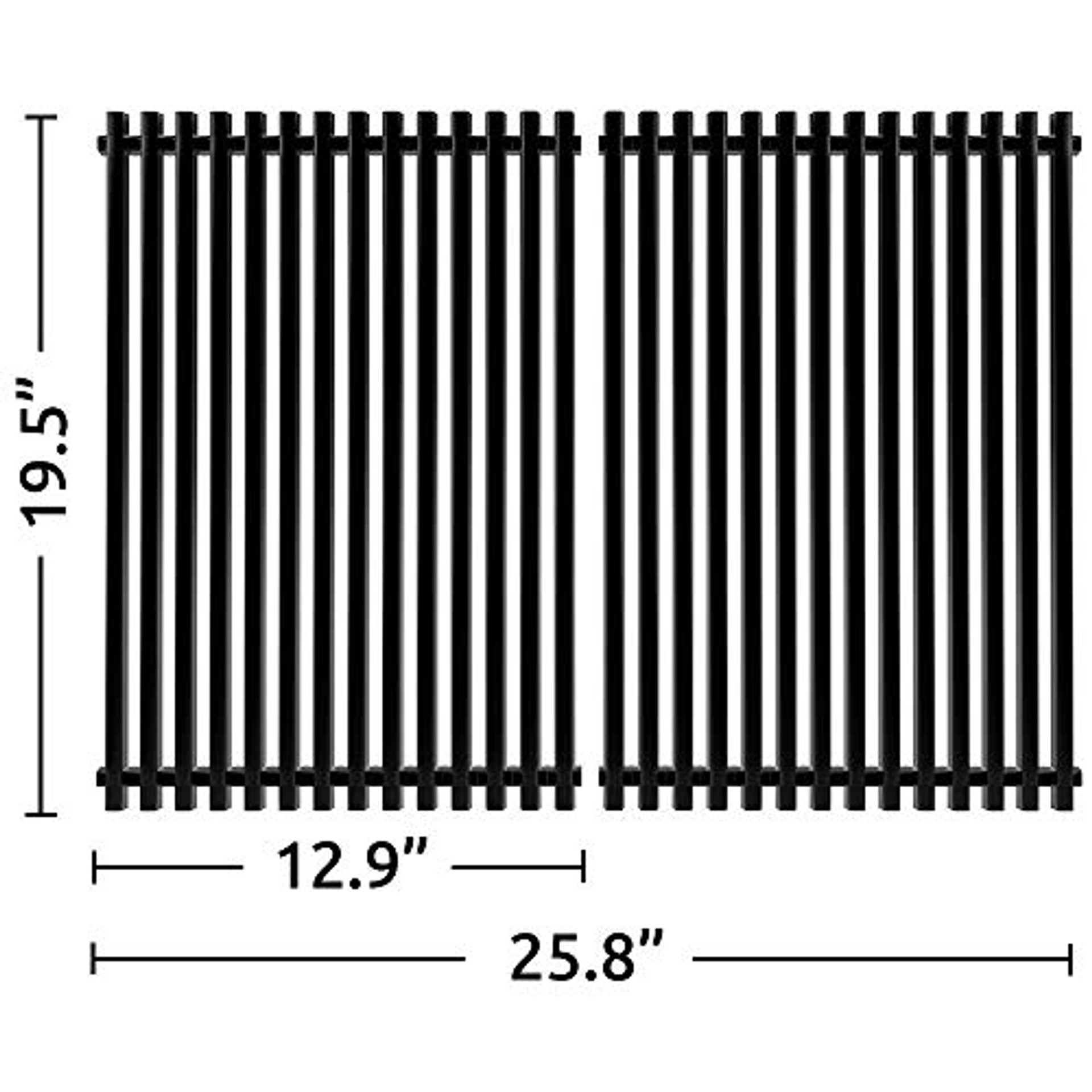 SHINESTAR 19.5 inch Grates Replacement for er Genesis 310 Grill Grates, for Genesis 300 Grill