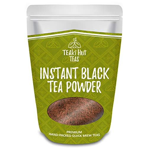 TEAki Hut Instant Black Tea Powder 4oz 192 Servings 100 Pure Tea No