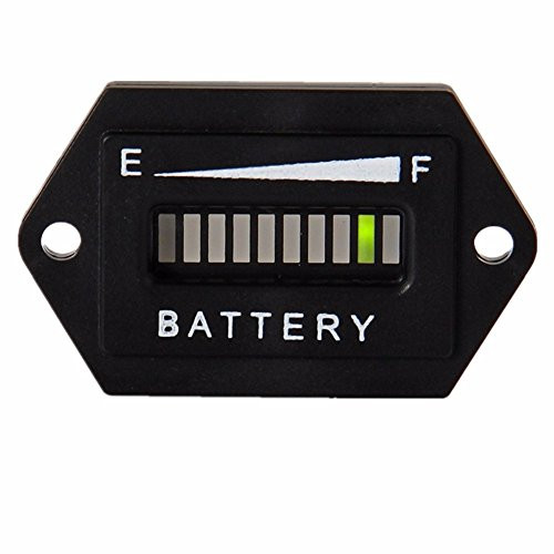 Automotive Authority LLC 48 Volt EZGO Club Car Yamaha Golf Cart Battery Indicator Meter Gauge