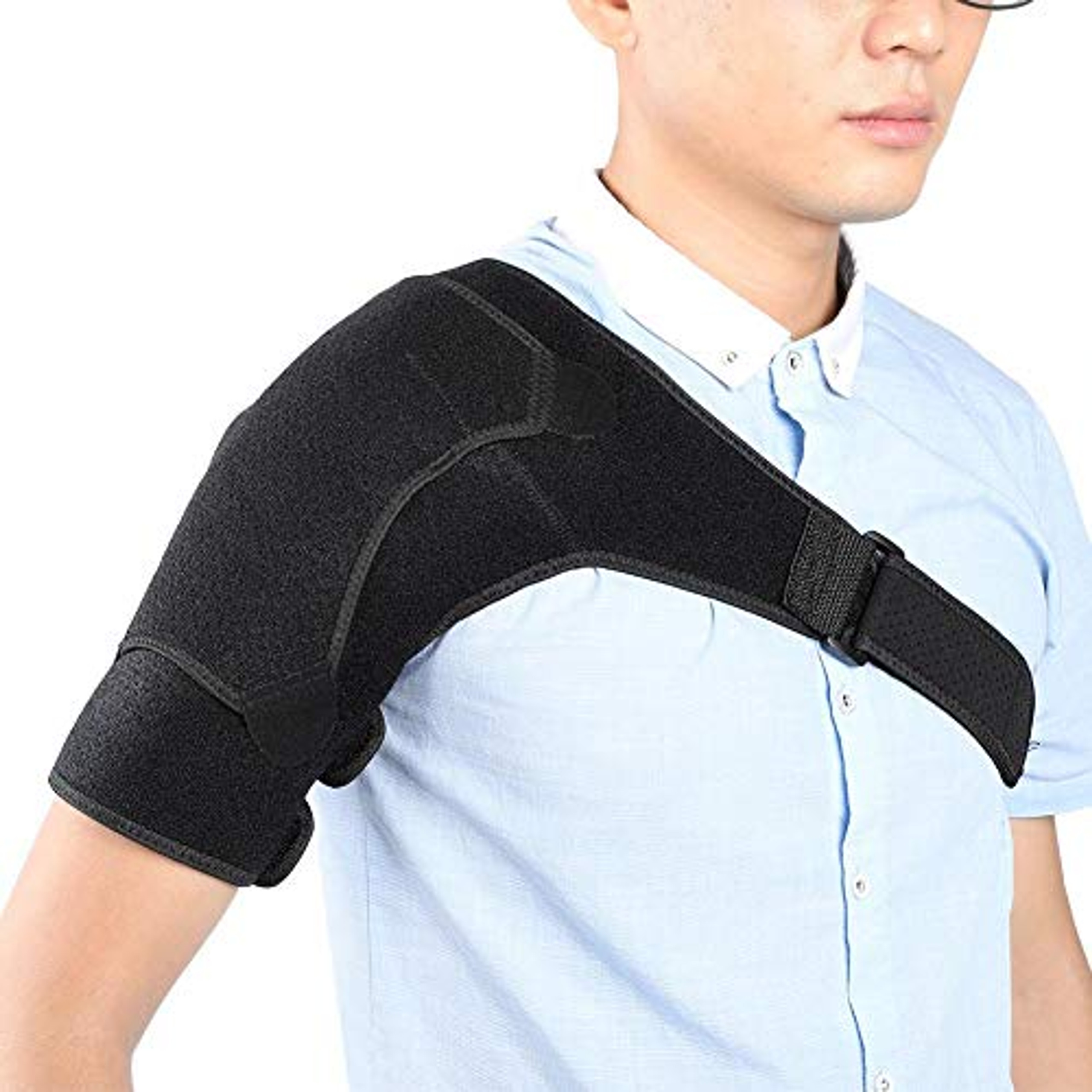 Babo Care Shoulder Stability Brace for Men and Women Pressure Pad Light