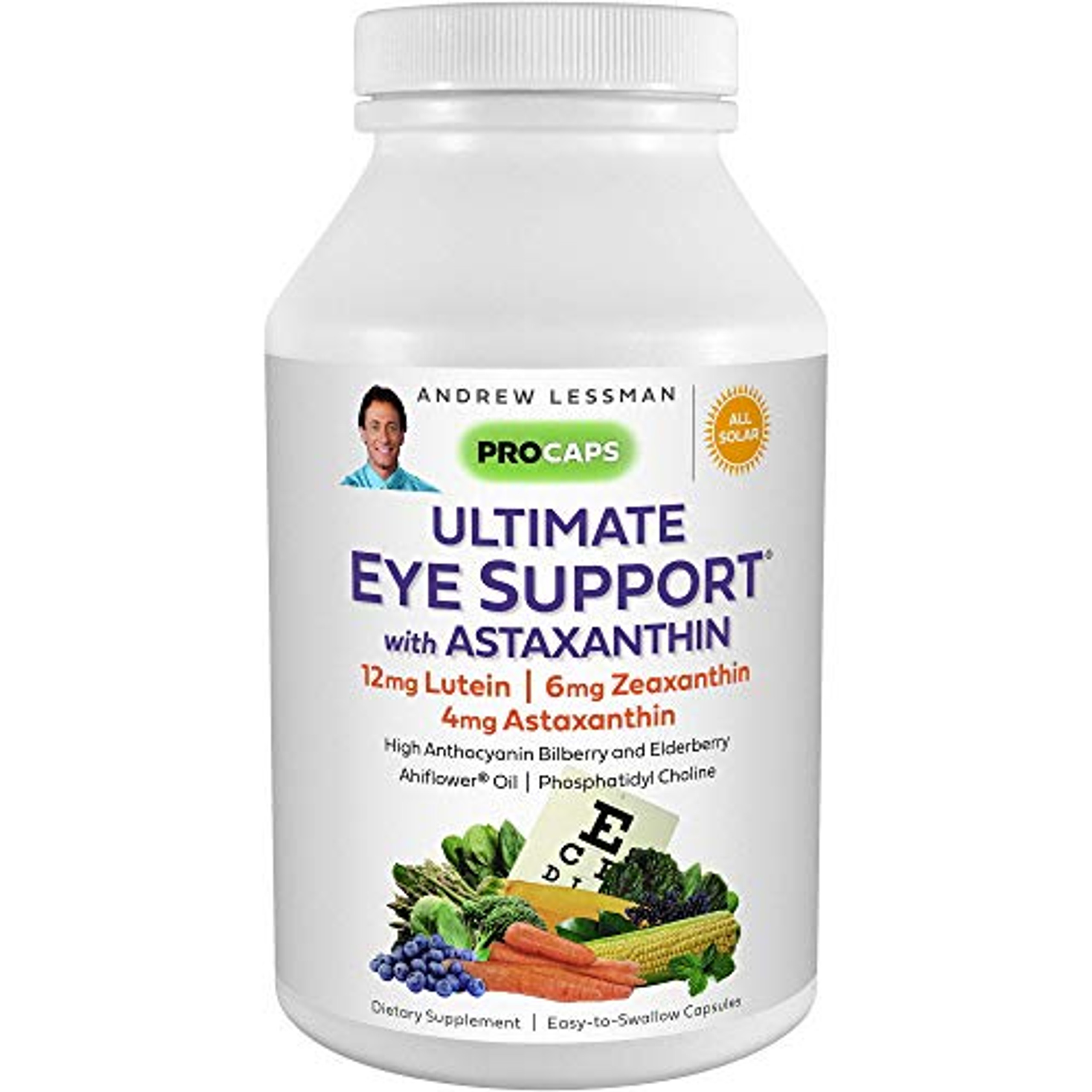 Andrew Lessman Astaxanthin 60 Softgels 4000 Mcg Natural Astaxanthin Powerful Anti Oxidant 