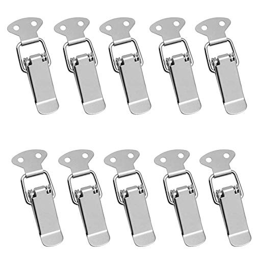 Bitray 6 PCS Stainless Steel Spring Loaded Toggle Latch Catch Clamp
