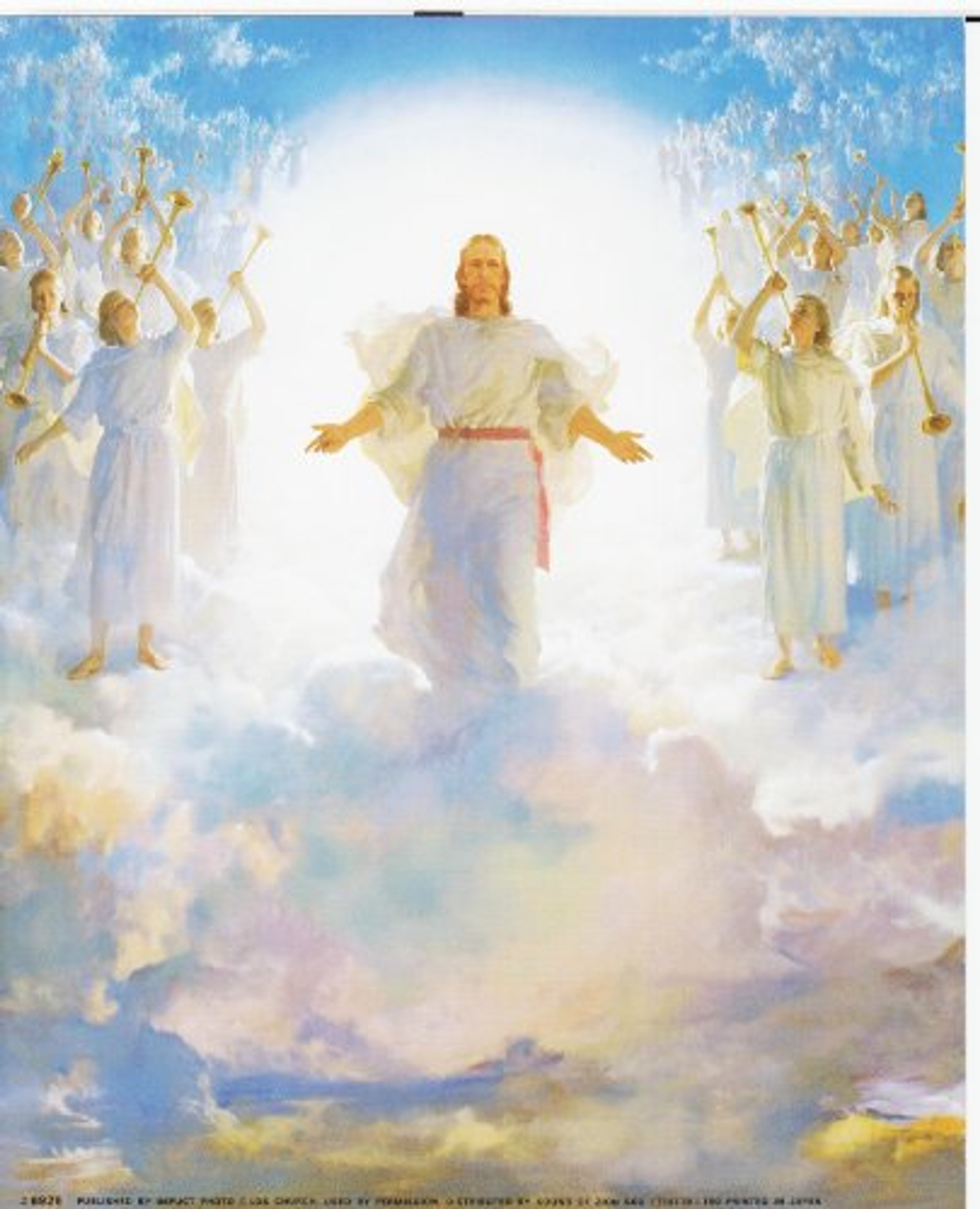 Jesus Christ (Second Coming) Religious Art Print Poster (16x20 ...