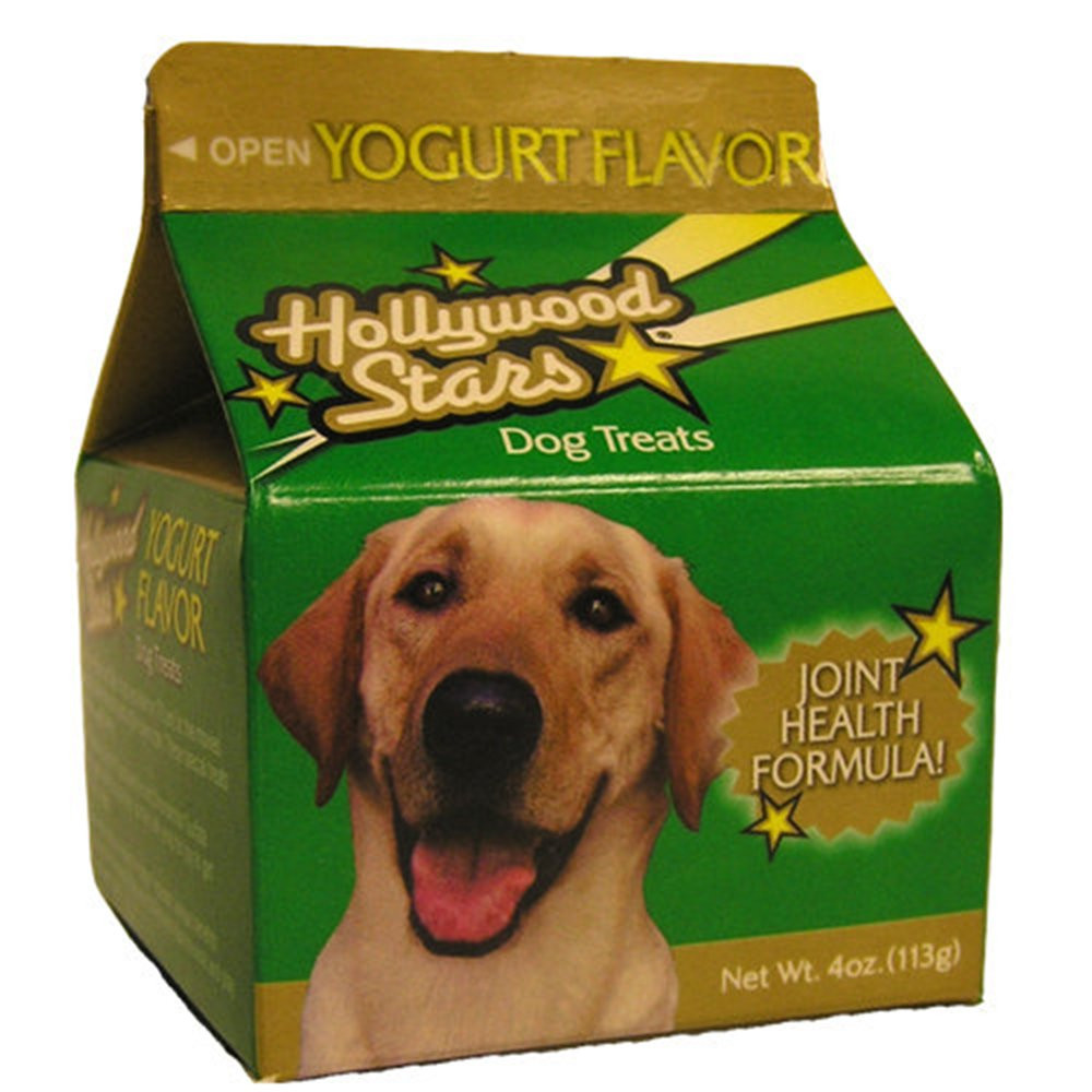 Jrb Foods Hollywood Stars Dog Treats, Yogurt Flavor, 4Ounce (Pack of 8