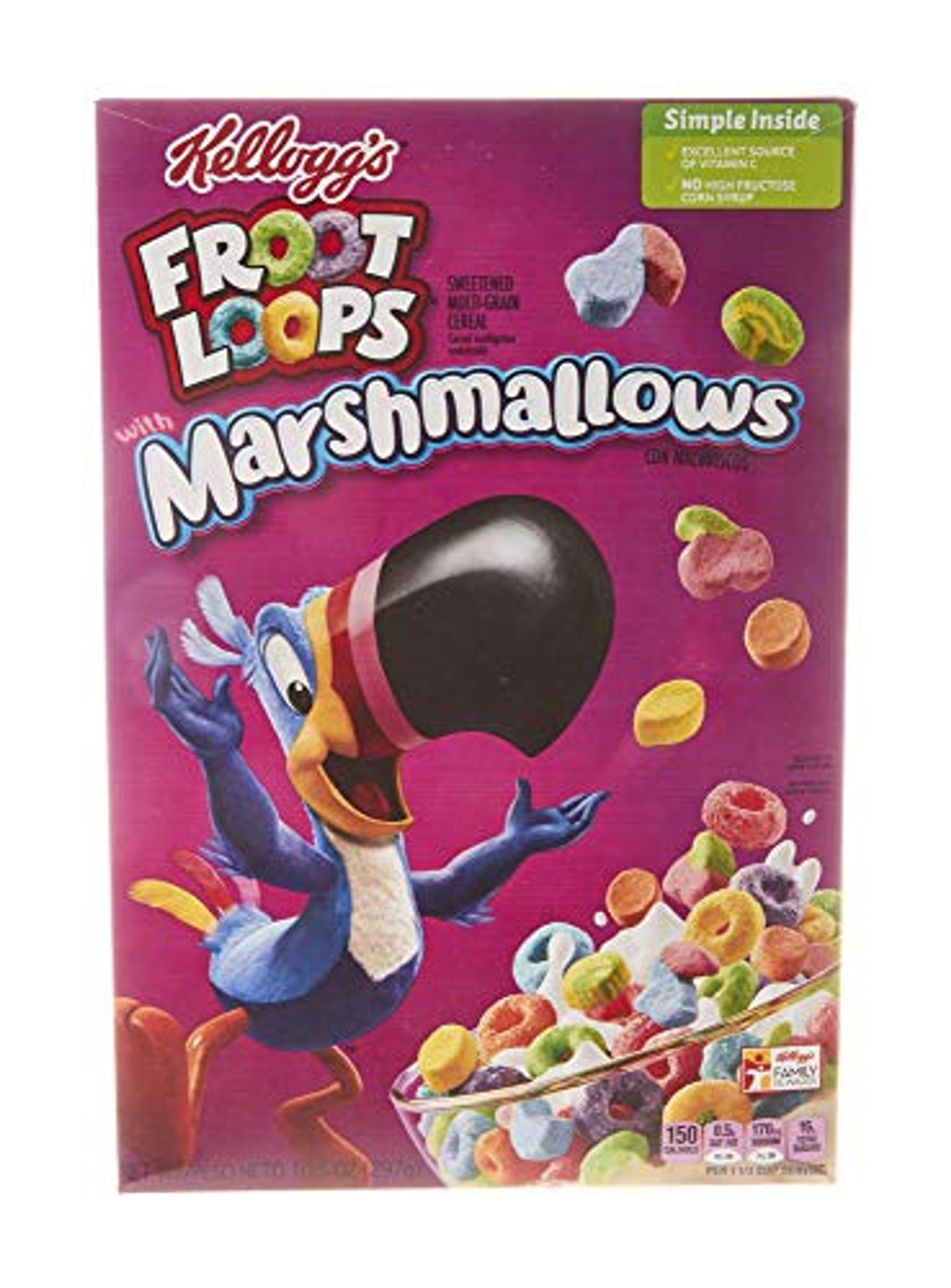 Kellogg s Froot Loops Breakfast Cereal Original with Marshmallows ...