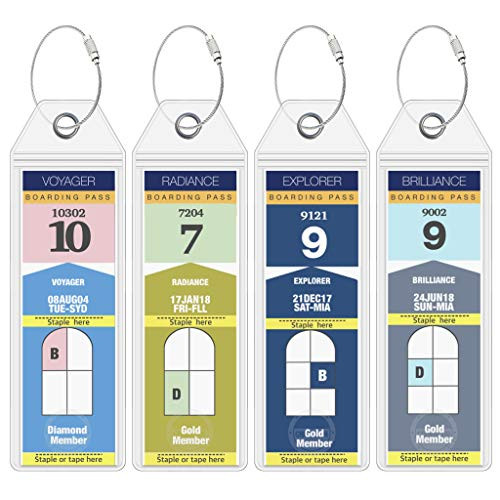 Holland America Luggage Tag Holders by Cruise On Fits All Holland
