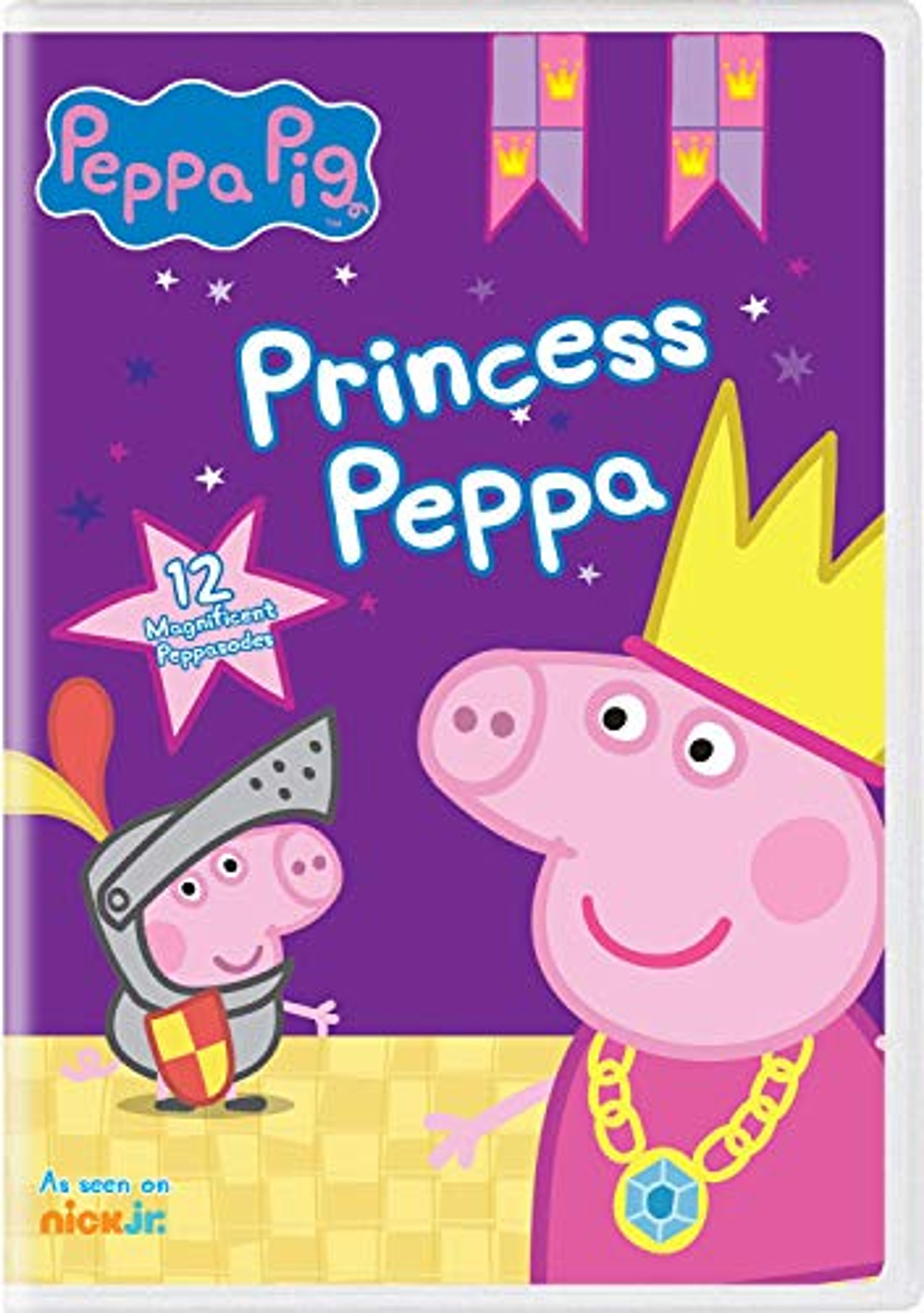 Peppa Pig Princess Fort Adventure 8 Inch Expandable Playset with Carry ...