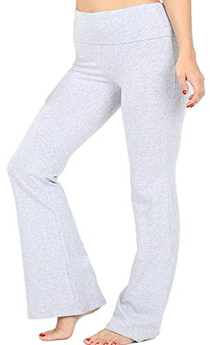 plus size flare leg yoga pants