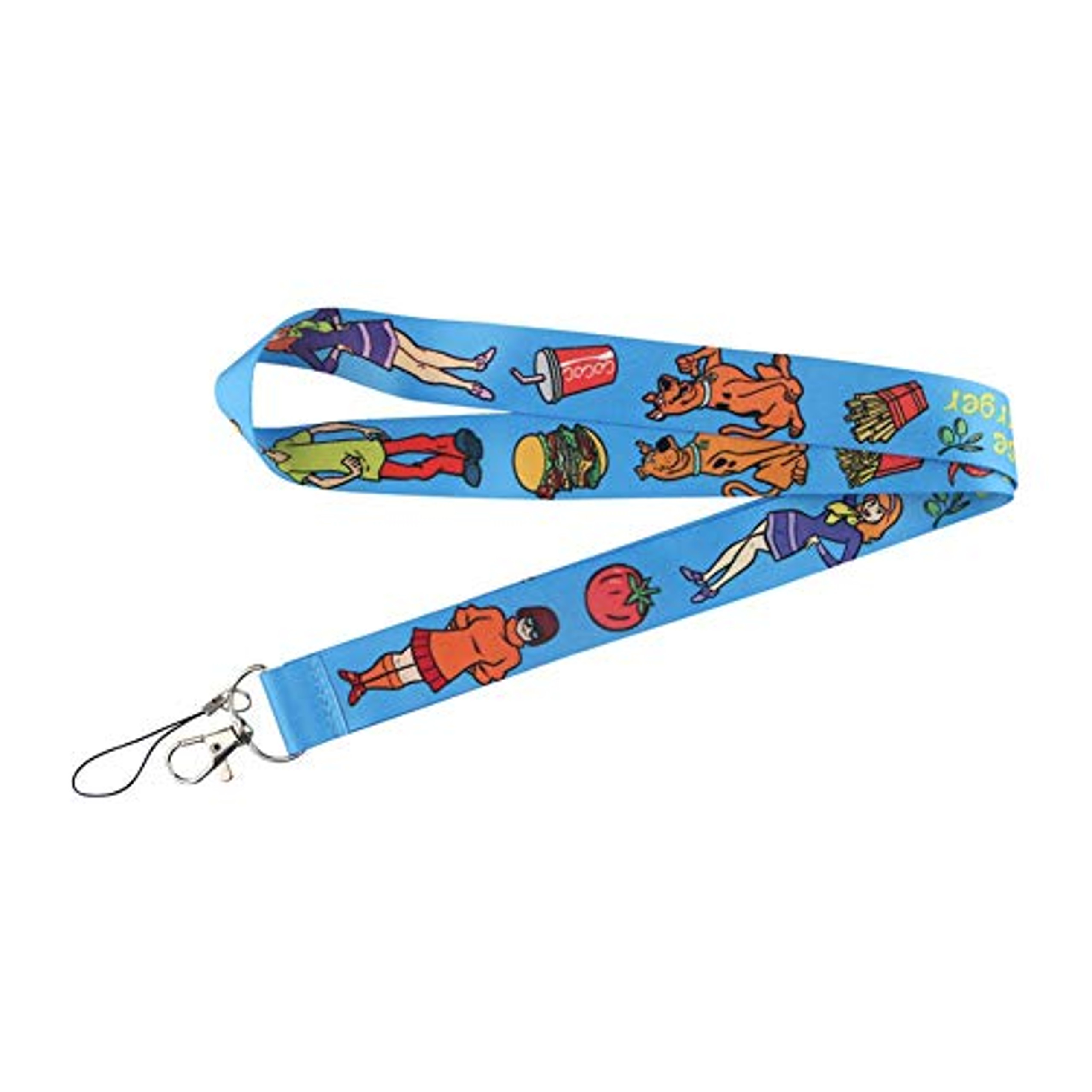 SuperSenter Premium Lanyard Scooby Doo with Snacks Cartoon Themed Hook