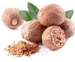 7 Ounce Scash Indian Spice Organically Grown Nutmeg Whole Natural Super Jumbo Grade Freshly Packed 200 gm