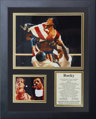 Legends Never Die Rocky Framed Photo Collage, 11 by 14-Inch