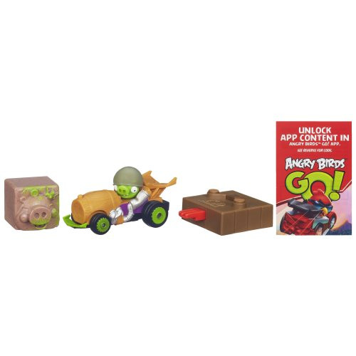 Angry Birds Go! Jenga Corporal Pig's Roadster Game