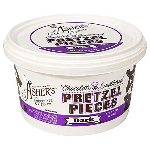 Ashers Chocolate  Chocolate Covered Pretzels  Bulk Smothered Pretzels  Gourmet Sweet and Salty Candy  Small Batches of Kosher Chocolate  Family Owned