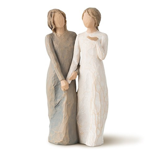 Willow Tree hand-painted sculpted figure, My sister, my friend
