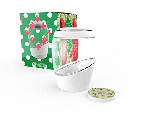 MORTIER PILON 2L Fermentation Crock Sauerkraut Edition | Perfect for making Healthy Fermented Foods at home | Includes our Fermented Recipes Booklet, 5L Fermentation Jar with Ceramic Weights