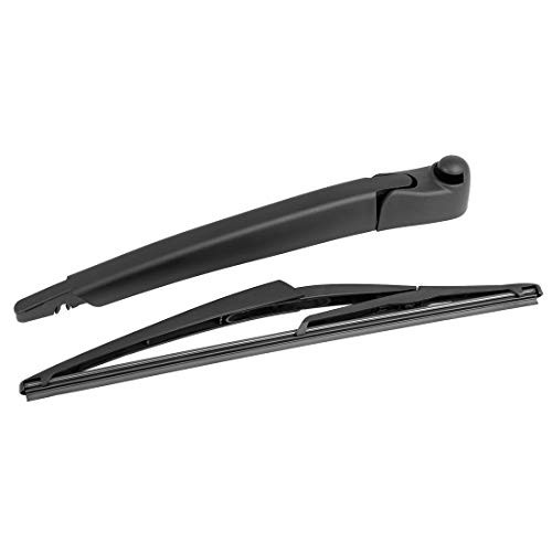 X AUTOHAUX Rear Windshield Wiper Blade Arm Set for Honda Civic Hatchback 3 Door 5 Door 01-05