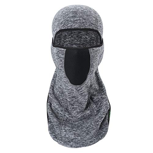 Balaclava-Ski Mask Winter Thicken Outdoor Face Mask Windproof Warmer Hood Grey