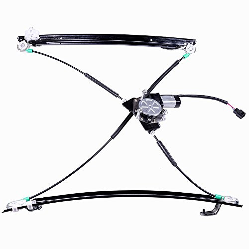 Power Window Regulators Front Left Drivers Side with Motor Assembly Replacement Parts for 2001-2003 Chrysler Town and Country-Voyager 2001-2003 Dodge