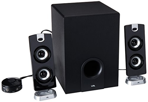 Cyber Acoustics CA-3602a 62W Desktop Computer Speaker with Subwoofer - Perfect 2.1 Gaming and Multimedia PC speakers