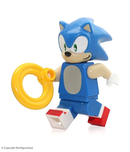 LEGO Sega Dimensions Minifigure - Sonic the Hedgehog with Ring (71244)