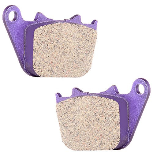 SCITOO Carbon Fiber Brake Pads Fit for 04 05 06 07 08 09 10 11 12 for HARLEY-Davidson