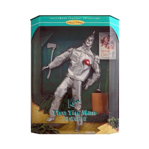 Ken Barbie as the Tin Man, Hollywood Legends, The Wizard of Oz Collectors Edition Ken Barbie as the Tin Man, Hollywood Legends, The Wizard of Oz Collectors Edition