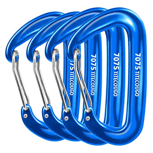 12KN Aluminium Horse Carabiner Clip Big Size Carabiners for Clips Backpacking Weights Heavy Duty Large Hammock Accessories keychain Dog Leash Keyring