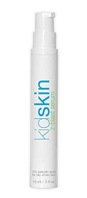 Kidskin Z-Blast Acne Serum for Preteens and Teens - Pimple and Breakout Prevention Acne Serum - 2 Salicylic Acid - Maximum Strength Oil Blasting Trea Kidskin Z-Blast Acne Serum for Preteens and Teens - Pimple and Breakout Prevention Acne Serum - 2 Salicylic Acid - Maximum Strength Oil Blasting Trea