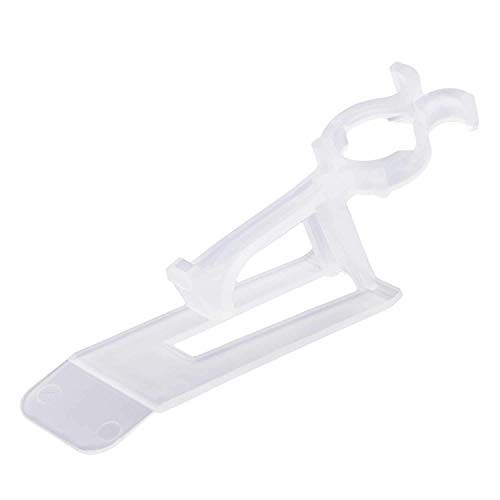 Minetom Shingle Eaves Gutter Clips for C7 C9 Christmas String Lights  Christmas Light Plastic Clips for Roof and Gutter  Shingle Clips Outdoor -100 pc