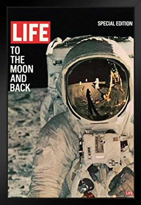 Pyramid America Time Life To the Moon & Back Photo Art Print Framed Poster 14x20 inch Pyramid America Time Life To the Moon & Back Photo Art Print Framed Poster 14x20 inch