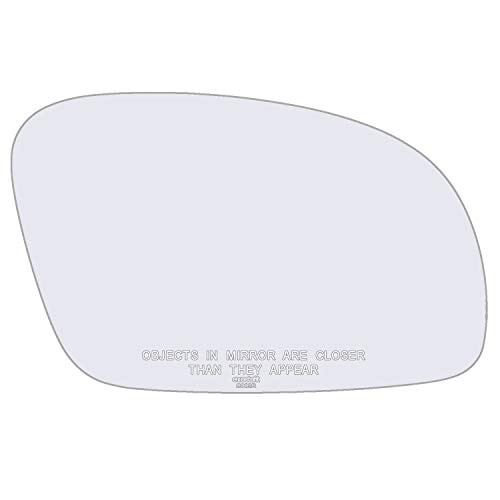 exactafit 8902R Passenger Side Mirror Glass Replacement Plus 3M Adhesives Compatible With Volkswagen Beetle 2001-2010 Right Hand Door Wing RH