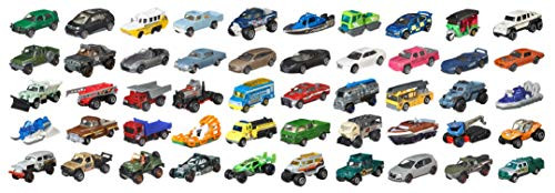 Matchbox Cars Toy, 50 Pack, Styles May Vary, Multicolor