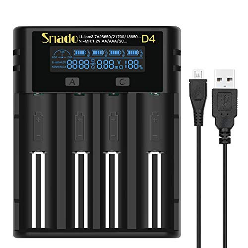 Intelligent Charger Snado Universal Smart Charger LCD Display for Rechargeable Batteries Li-ion Batteries 18650 18490 18350 17670 17500 16340 14500 Intelligent Charger Snado Universal Smart Charger LCD Display for Rechargeable Batteries Li-ion Batteries 18650 18490 18350 17670 17500 16340 14500